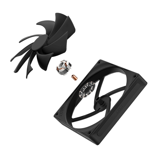 NZXT F140Q Carcasa del ordenador Ventilador 14 cm Negro 1 pieza(s) - Imagen 6