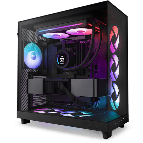 NZXT RF-U24HF-B1 sistema de refrigeración para ordenador Carcasa del ordenador Ventilador Negro - Imagen 5
