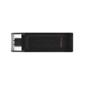 PENDRIVE KINGSTON 128GB USB-C 3.2 DT70 NEGRO 740617305371 P/N: DT70/128GB | Ref. Artículo: DT70/128GB