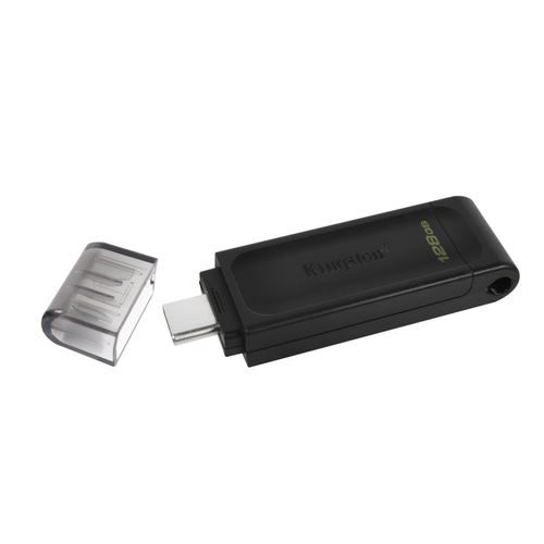 PENDRIVE KINGSTON 128GB USB-C 3.2 DT70 NEGRO - Imagen 8