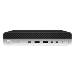 | P/N: OC-0592 | Cod. Artículo: DSP0000038041 Ordenador reacondicionado mini hp elitedesk 800 g3 - i5 - 7th - 8gb - 256gb m2 - win 10 pro - sin cable trebol
