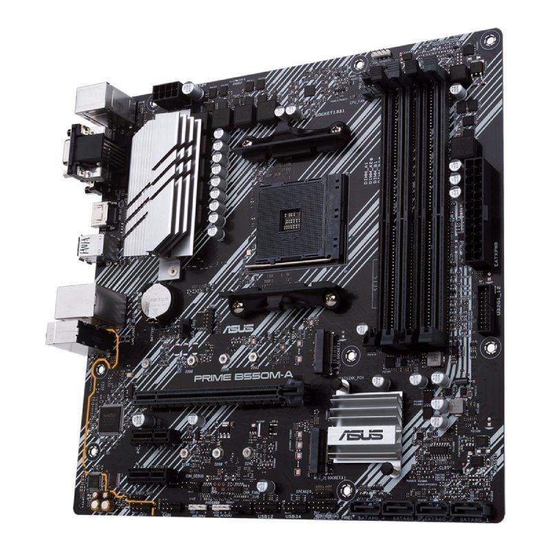 Placa Base Asus Prime B550M-A/CSM Socket AM4/ DDR4/ PCIe 4.0/ Micro ATX - Imagen 3