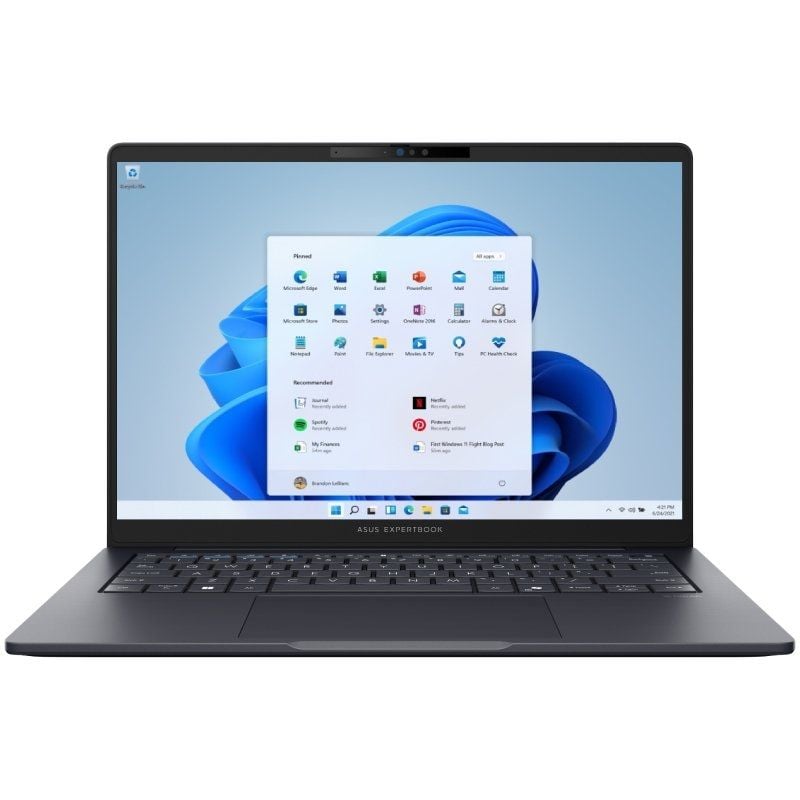 Portátil Asus ExpertBook B5 B5405CCA-LY0408X Intel Core Ultra 7-255H/ 32GB/ 1TB SSD/ 14"/ Win11 Pro 4711636085229 90NX08I1-M00EN0 ASU-P B5405CCA-LY0408X