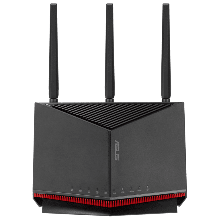 ROUTER WIFI 7ASUS RT-BE86U DE DOBLE BANDA 4711387581452 90IG08W0-MO9A0V