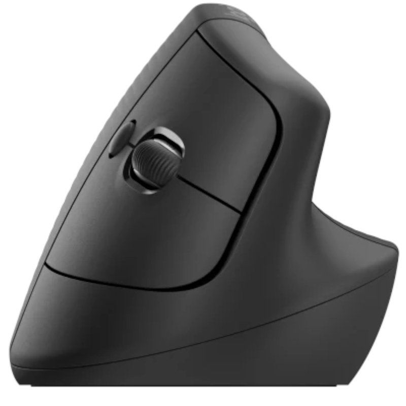 Ratón Vertical Inalámbrico Logitech Lift Vertical Ergonomic Mouse Business/ Hasta 4000 DPI/ Grafito - Imagen 3