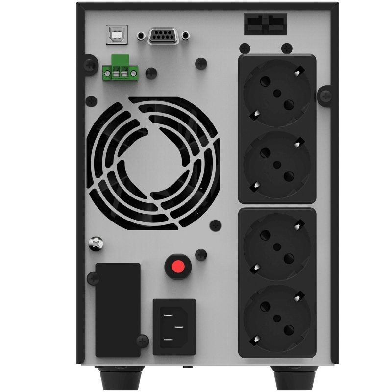 SAI Online Phasak 2000 VA Online LCD/ 2000VA-2000W/ 4 Salidas/ Formato Torre - Imagen 3