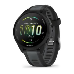 SMARTWATCH GARMIN FORERUNNER 165 MUSIC NEGRO GRIS 0753759326616 010-02863-30