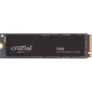 SSD CRUCIAL M.2 1TB PCIE4.0 NVME T500 649528939241 P/N: CT1000T500SSD8 | Ref. Artículo: CT1000T500SSD8