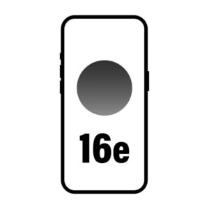 Smartphone Apple iPhone 16e 256GB/ 6.1"/ 5G/ Negro 195950051278 MD1T4QL/A APL-IPHONE MD1T4QL/A