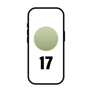 Smartphone Apple iPhone 17 256GB/ 6.3"/ 5G/ Verde salvia 195950644302 MG6N4QL/A APL-IPHONE MG6N4QL/A