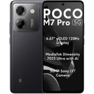 Smartphone Xiaomi POCO M7 Pro 8GB/ 256GB/ 6.67"/ 5G/ Negro 6932554461843 MZB0LNZEU XIA-SP POCO M7P 5G 8-256 BK