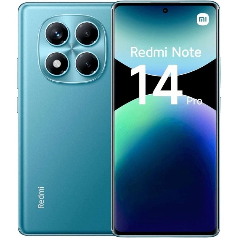Smartphone Xiaomi Redmi Note 14 Pro 12GB/ 512GB/ 6.67"/ Azul 6932554406677 MZB0IX0EU XIA-SP NOTE14P 12-512 BL