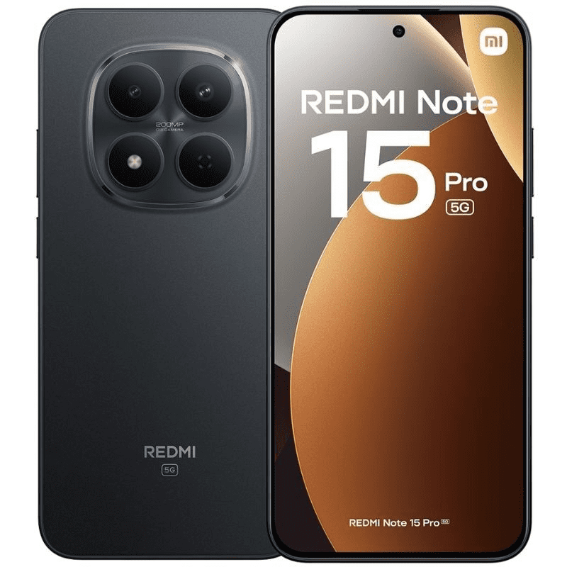 Smartphone Xiaomi Redmi Note 15 Pro 8GB/ 512GB/ 6.83"/ 5G/ Negro 6932554478636 XIA-SP NOTE15P 5G 8-512 BK