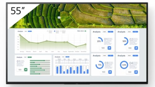 Sony FW-55BZ30L pantalla de señalización Pantalla plana para señalización digital 139