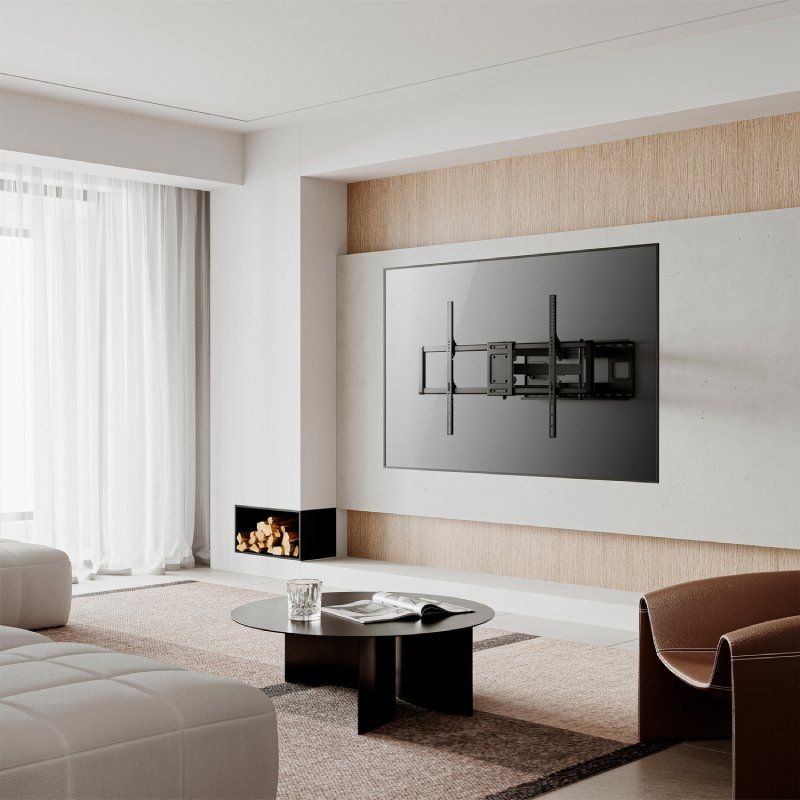 Soporte de Pared Giratorio/ Inclinable/ Nivelable Aisens WT120TSLE-163 para TV de 60-120"/ hasta 120kg - Imagen 5