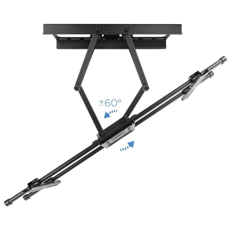 Soporte de Pared Giratorio/ Inclinable/ Nivelable TooQ LP3790TN-B para TV de 43-90"/ hasta 75kg - Imagen 3