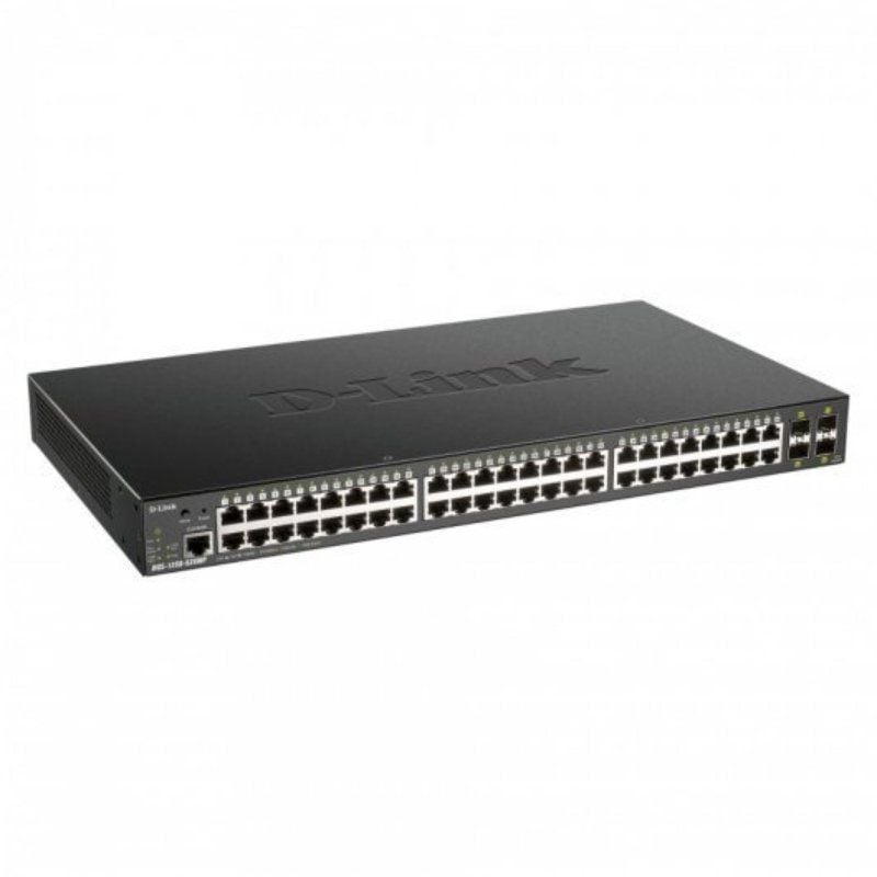 Switch Gestionable D-Link Smart DGS-1250-52XMP 52 Puertos/ RJ-45 10/100/1000 PoE/ SFP - Imagen 2
