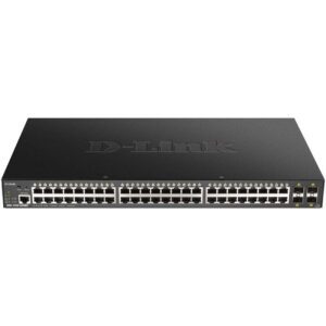 Switch Gestionable D-Link Smart DGS-1250-52XMP 52 Puertos/ RJ-45 10/100/1000 PoE/ SFP 790069467905 DGS-1250-52XMP/E DLK-SWITCH DGS-1250-52XMP E