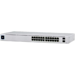 Switch Ubiquiti USW-24-POE 24 Puertos/ RJ45 10/100/1000 POE 817882028554 USW-24-POE UBI-SWITCH USW-24-POE