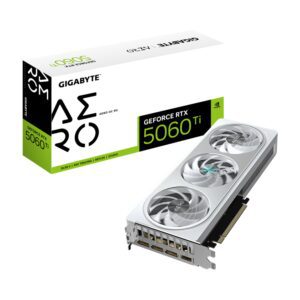 TARJETA GRAFICA GIGABYTE RTX 5060TI AERO OC 8GB GDDR7 NEGRO 4719331356040 9VN506TAO8-00-G10