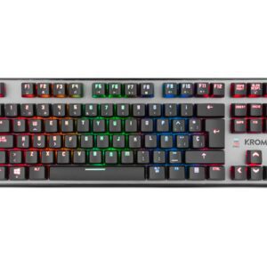 TECLADO GAMING KROM KERNEL TKL USB RETROILUMINADO MECANICO NEGRO 8436532166716 NXKROMKRNLTKL
