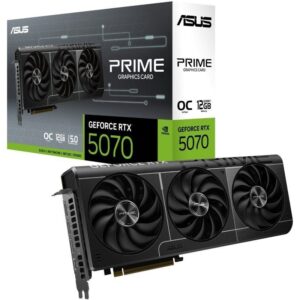 Tarjeta Gráfica Asus Prime GeForce RTX 5070 OC Edition/ 12GB GDDR7 4711387837825 90YV0M10-M0NA00 ASU-GF PRIME RTX5070 OC 12G