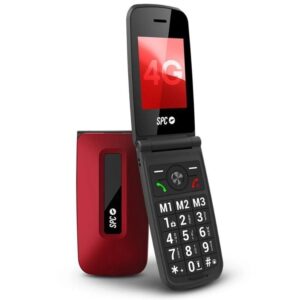 Teléfono Móvil SPC Titan 2 para Personas Mayores/ 4G/ Rojo 8436609914639 2342R SPC-TEL TITAN 2 4G RD
