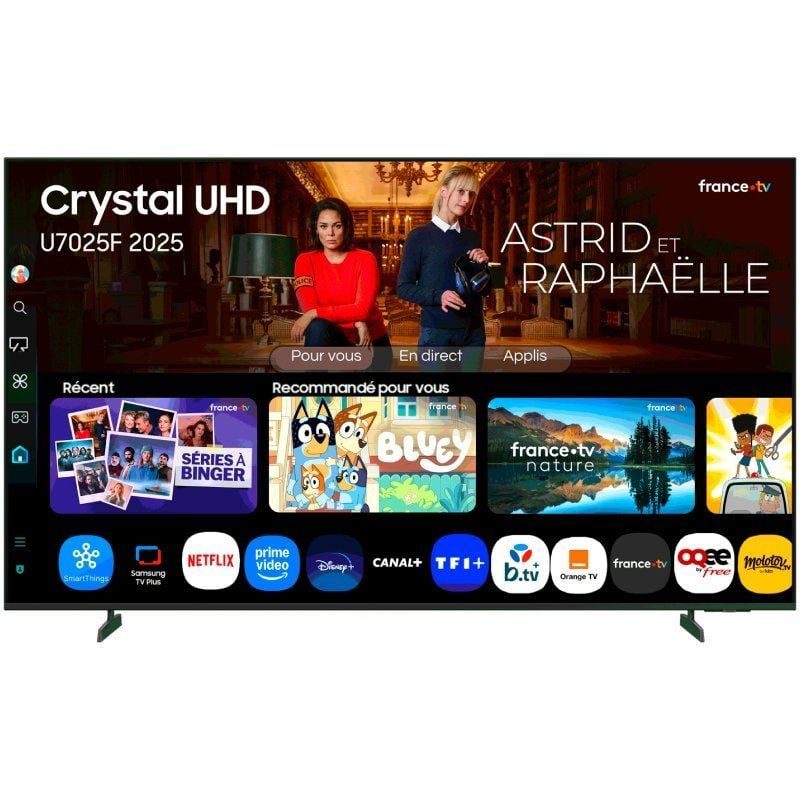 Televisor Samsung Crystal UHD U7025F TU50U7025FK 50"/ UltraHD 4K/ Smart TV/ WiFi 8806097286899 TU50U7025FKXXC SAM-TV TU50U7025FK