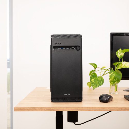 TooQ Caja Minitorre Micro-ATX “DODEKA ULTRA” Negra - Imagen 3