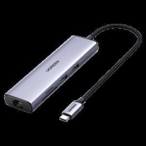 Ugreen 60515 base para portátil y replicador de puertos Alámbrico USB 3.2 Gen 1 (3.1 Gen 1) Type-C Gris 6957303865154 | P/N: UG60515 | Ref. Artículo: 1399560