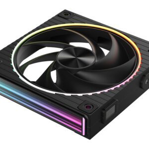 VENTILADOR ZALMAN ZM-DF120 BLACK  ARGB 1X VENT 120MM 8800263650927 ZM-DF120 BLACK