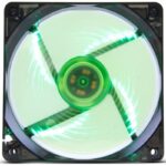 Ventilador Nox Coolfan 120 LED/ 12cm/ Verde 8436532162039 NXCFAN120LG NOX-REF COOLFAN 120 LED GREE