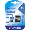 023942440826 | P/N: 44082 | Cod. Artículo: DSP0000028748 Tarjeta memoria micro sd verbatim 16gb c10 u1 + adaptador