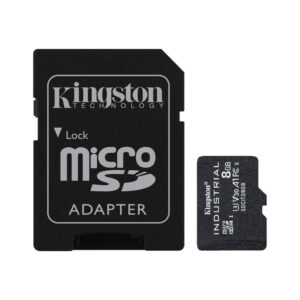 0740617321012 | P/N: SDCIT2/8GB | Cod. Artículo: DSP0000034474 Tarjeta memoria micro secure digital sdhc 8gb kingston industrial clase 10 uhs - i u3 + adaptador sd