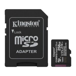 0740617348507 | P/N: SDCS3/256GB | Cod. Artículo: DSP0000034473 Tarjeta memoria micro secure digital sdxc 256gb kingston canvas select plus clase 10 uhs - 1 + adaptador sd