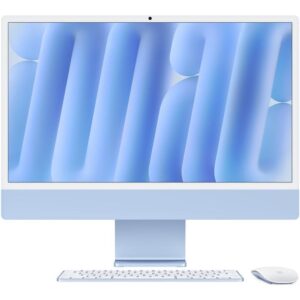 195949597459 | P/N: MWV13Y/A | Cod. Artículo: MGS0000025891 Ordenador all in one apple imac 24 pulgadas retina 4.5k blue chip m4 10c - 16gb - ssd 256gb