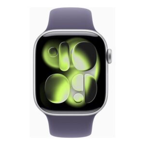 195950461763 | P/N: MEU64QL/A | Cod. Artículo: DSP0000034420 Smartwatch apple watch s11 gps 42mm silver aluminium case purple mist sport band s - m