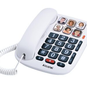 3700601430455 ATL1430455 ALCATEL TELEFONO FIJO COMPACTO TMAX10 BLANCO