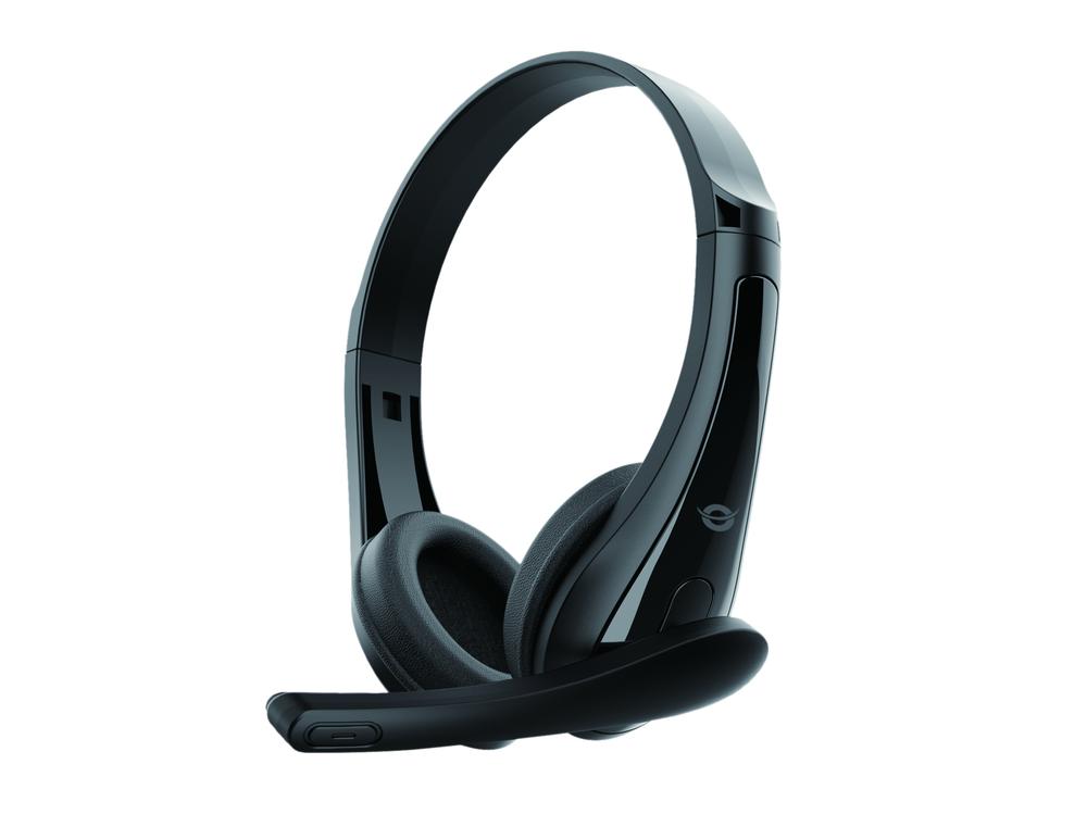 Auriculares conceptronic polona06b3t jack 3.5mm 1.8m negro - Imagen 2