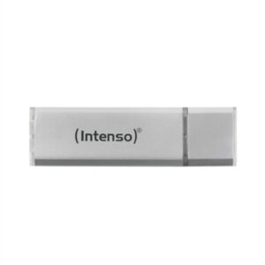 4034303016358 | P/N: 3521472 | Cod. Artículo: DSP0000014978 Memoria usb 2.0 intenso 16gb alu line aluminio