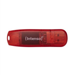 4034303029976 | P/N: 3502491 | Cod. Artículo: DSP0000009626 Memoria usb 2.0 intenso rainbow 128gb rojo