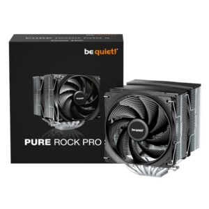 4260052192504 | P/N: BK041 | Cod. Artículo: DSP0000034618 Ventilador disipador cpu be quiet pure rock pro 3 2 x 120mm negro