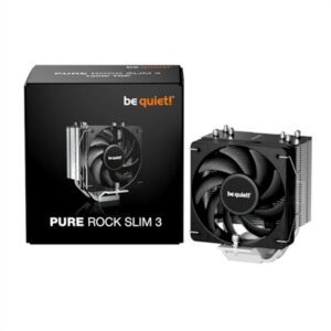 4260052193150 | P/N: BK047 | Cod. Artículo: DSP0000038518 Ventilador disipador cpu be quiet! pure rock slim 3 100mm plata
