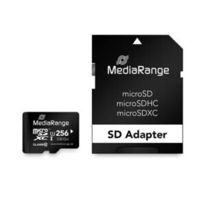 4260664872658 MEM MICRO SDXC 256GB MEDIARANGE + ADAPTADOR SD MR946 A0056198 Mediarange Almacenamiento MR946