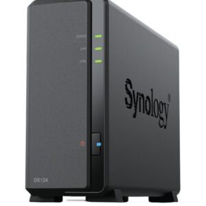 4711174725014 | P/N: DS124 | Cod. Artículo: DSP0000018099 Servidor nas synology disk station ds124 1gb 1 bahias gigabit ethernet