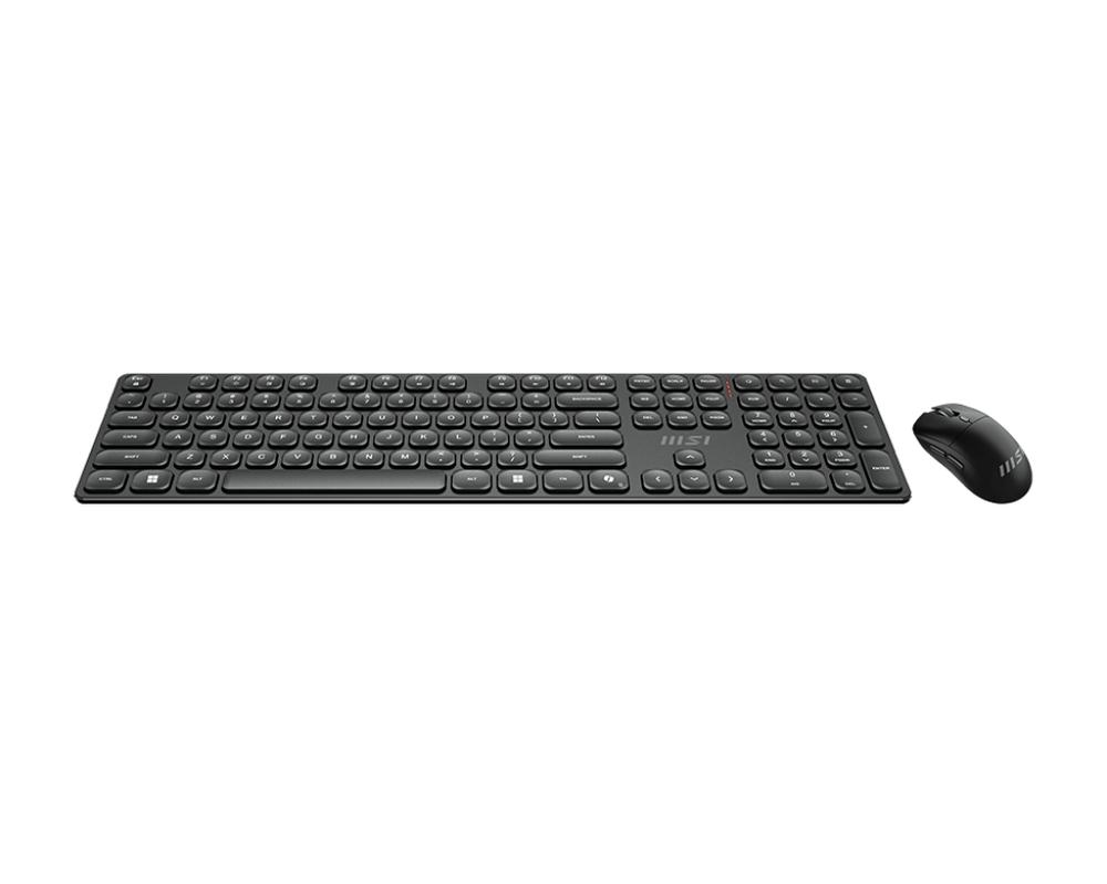 Teclado + raton msi forge k210w combo inalambrico negro - Imagen 4