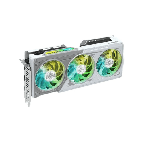 Tarjeta grafica asrock rx 9060xt steel legend rgb 16gb gddr6 - 2x dp - 1x hdmi pci express 5.0 - Imagen 3