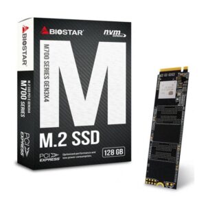 4712960684324 | P/N: SS263PME31 | Cod. Artículo: DSP0000038468 Disco duro interno ssd biostar m700 128gb m.2 pci express 4.0
