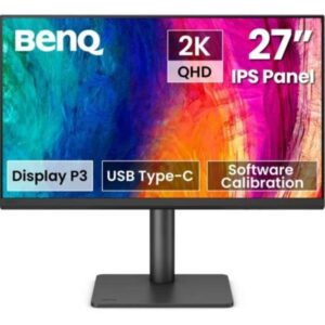 4718755095412 | P/N: 9H.LNDLA.TBE | Cod. Artículo: MGS0000032874 Monitor led 27 pulgadas benq pd2706qn ips - qhd - dp - hdmi - usb tipo c - 100hz - 5ms - vesa 100x100