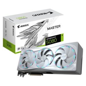 4719331355692 | P/N: 9VN5080AMI-00-G10 | Cod. Artículo: DSP0000034975 Tarjeta grafica gigabyte rtx 5080 master ice 16gb gddr7 - 3x dp - 1x hdmi pci express 5.0